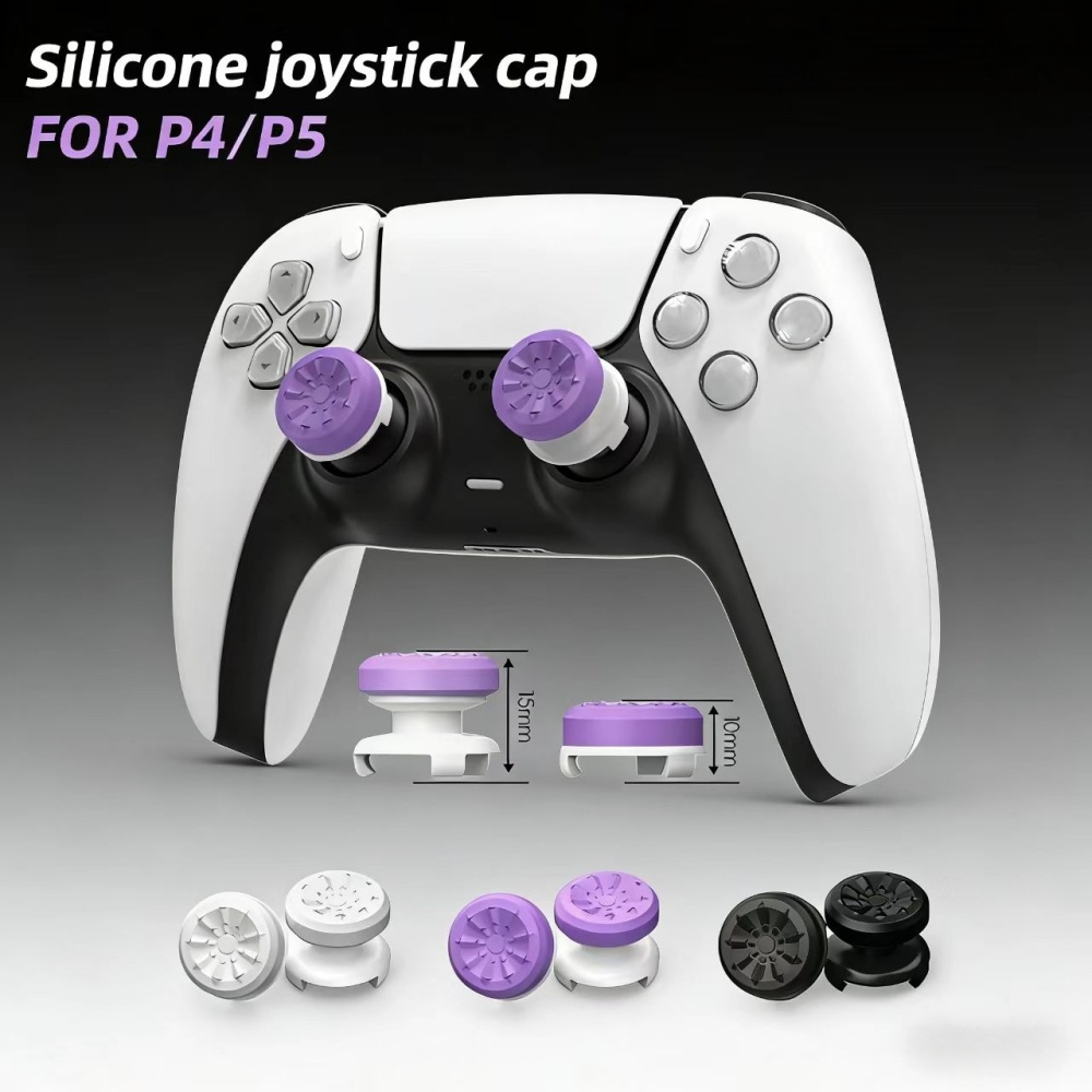 Thumb Grip Joystick - 2pcs Silicone Thumb Grip for Ps5/