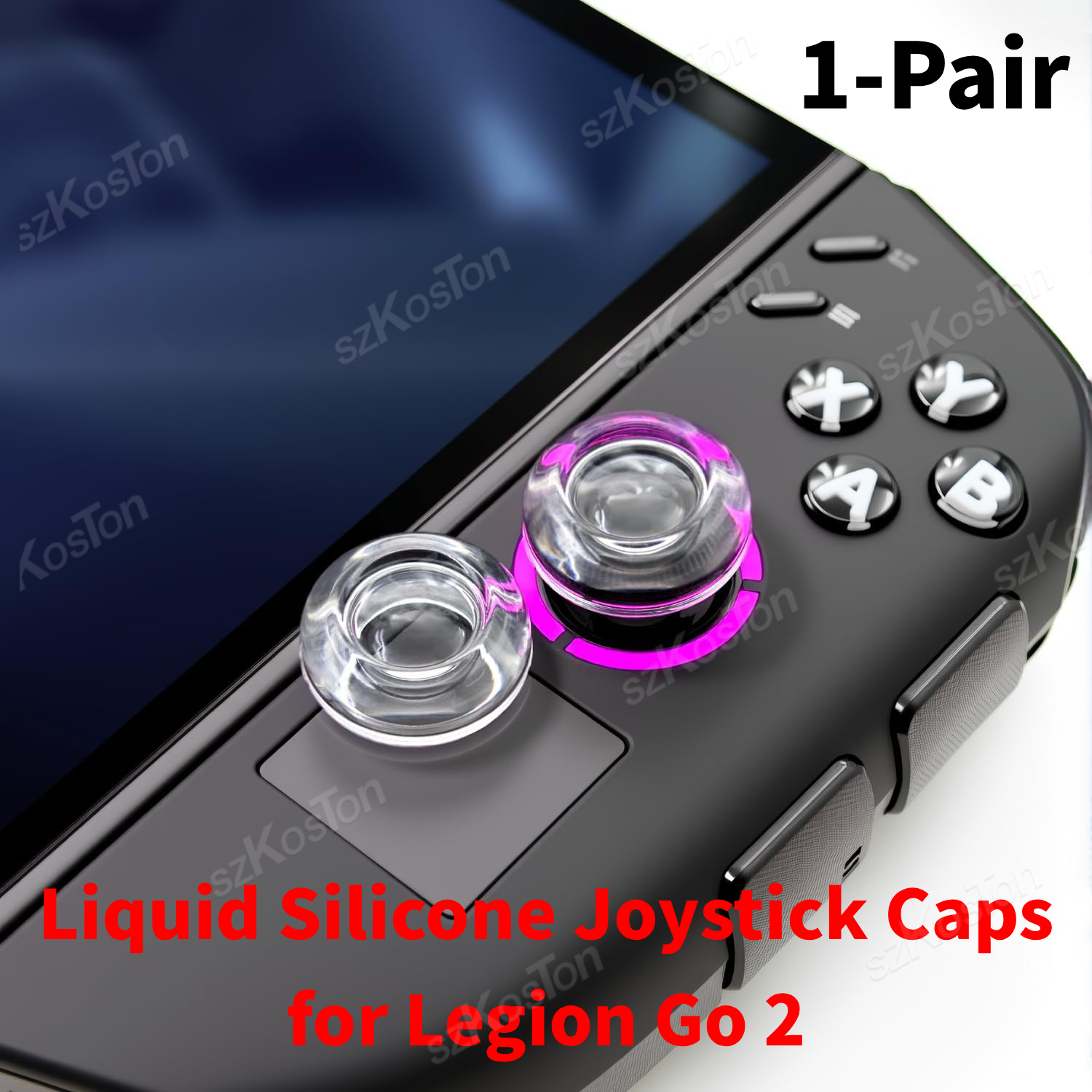 Thumb Grip Joystick - 2PCS Liquid Silicone Joystick Caps for