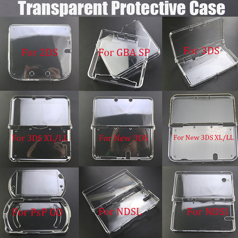 Gaming Console New - YUXI 1PCS Clear Crystal Shell For