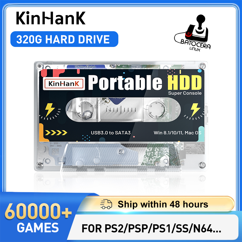 Gaming Console Os - KINHANK Super Console 320G Gaming HDD