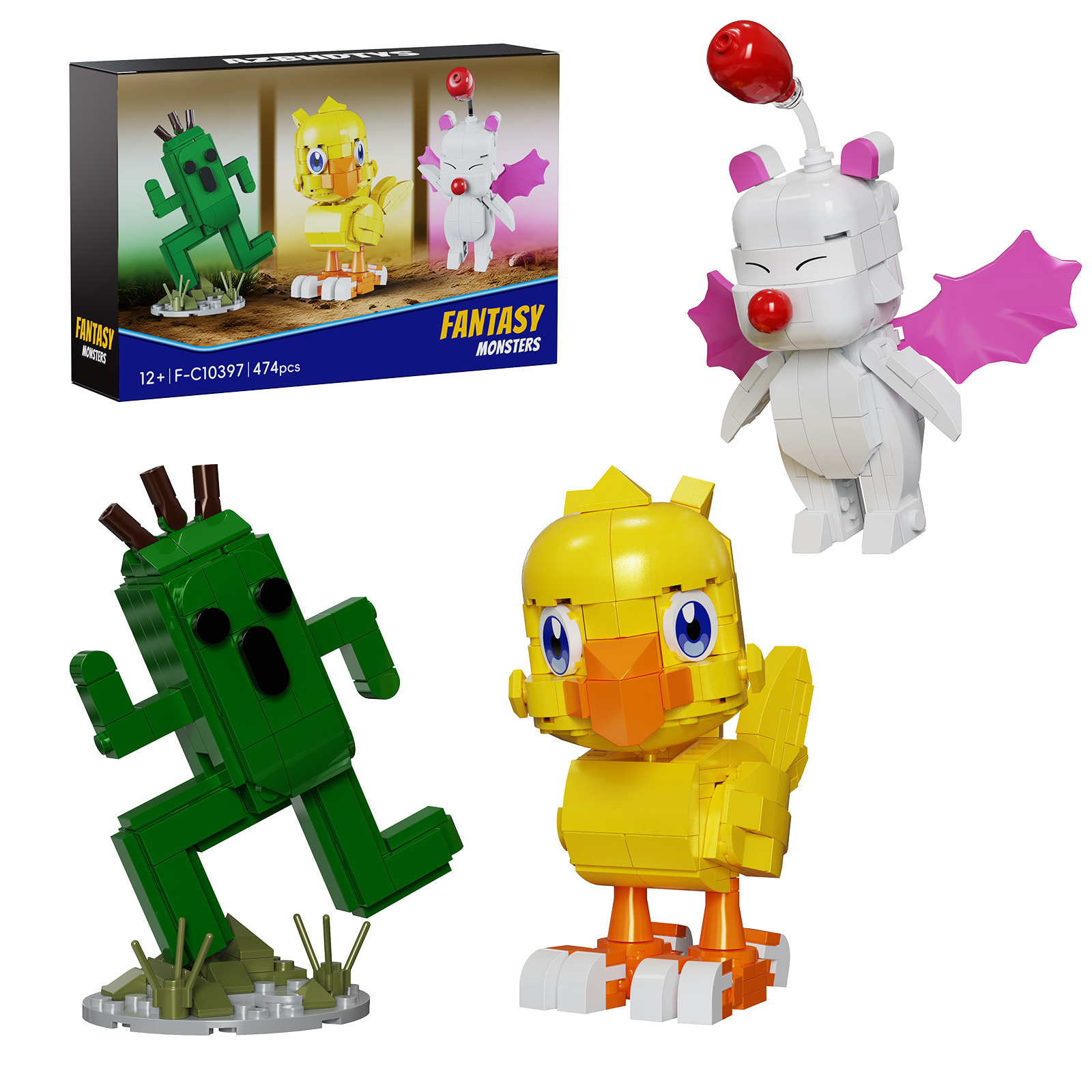 Gaming Console Lego - 3in1 Game Figures Building Blocks Set