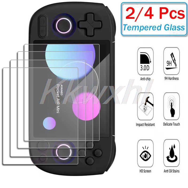 Gaming Console Mini - 2-4PCS 9H HD Tempered Glass For