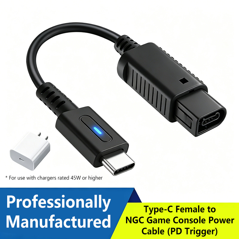 Gaming Console Cube - 12cm Type C 45W PD Charge