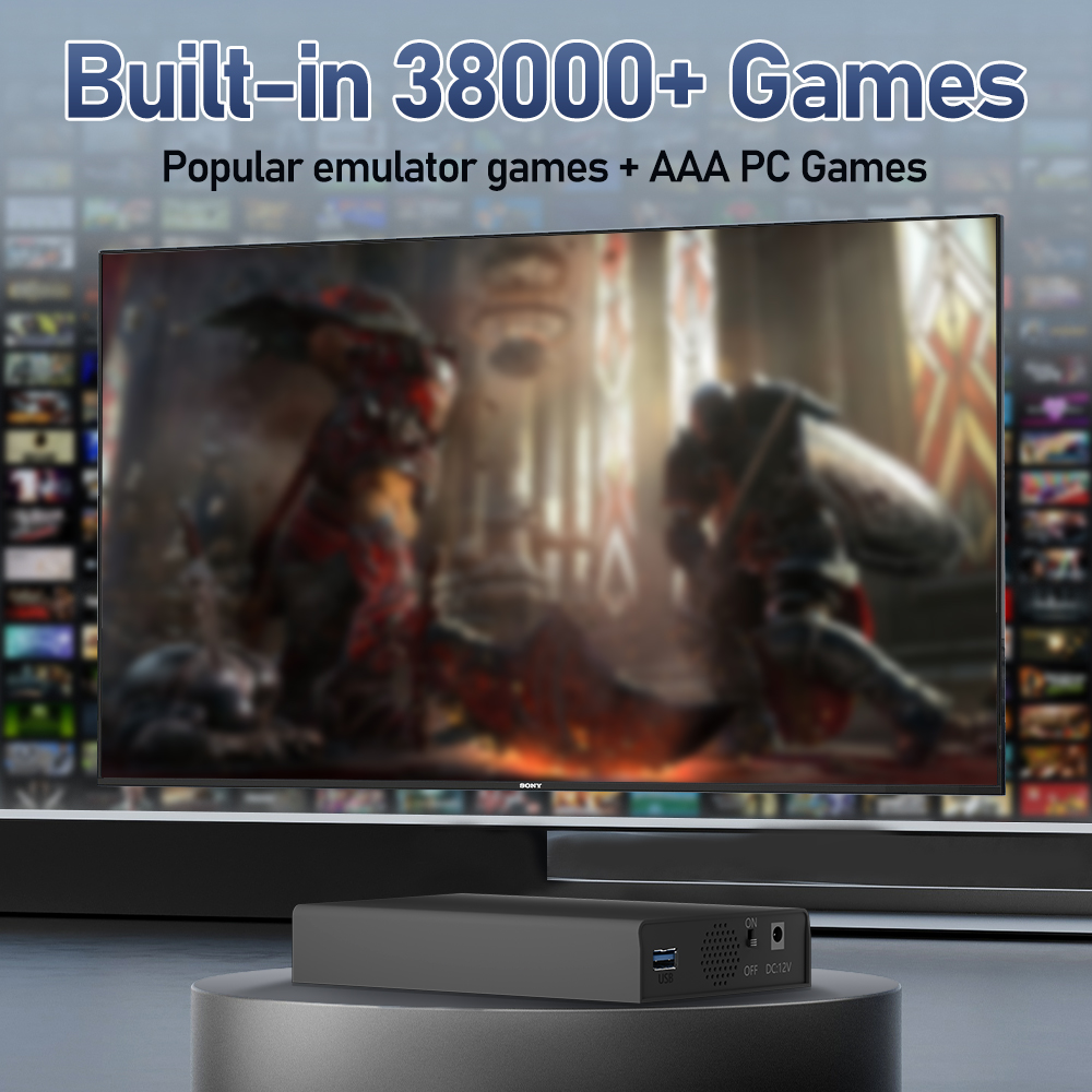 Mix 500GB Gaming HDD Retro Vid - مراجعة Gaming Console Os وسعره