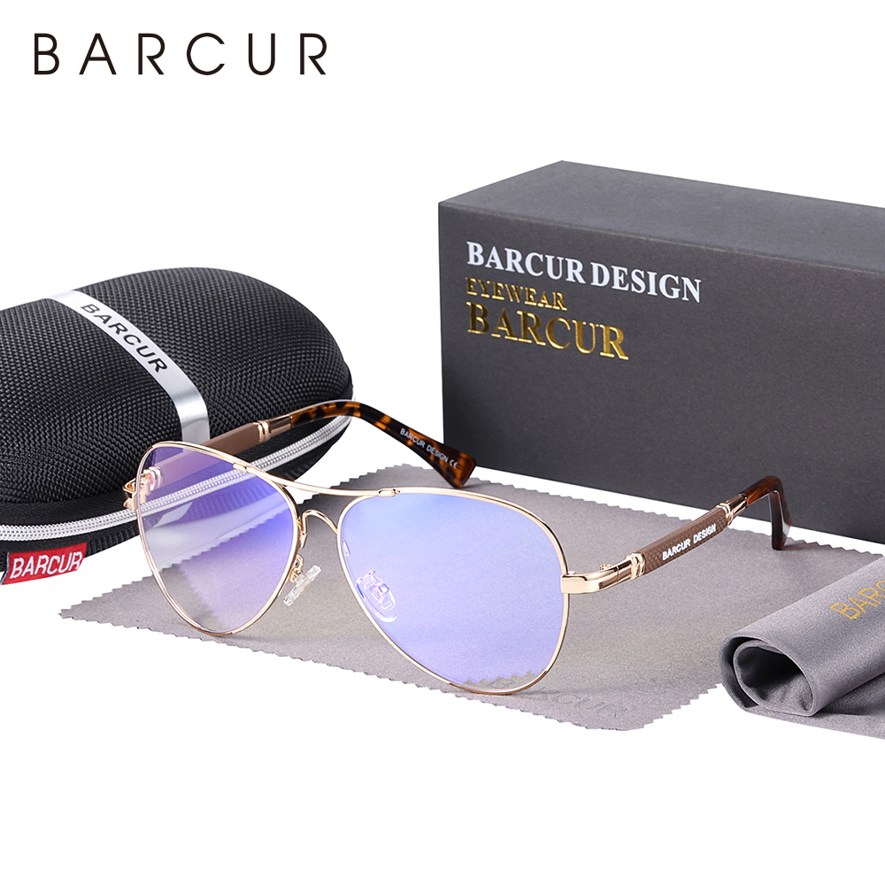 BARCUR Anti Blue Light Blockin - مراجعة Gaming Glasses Uv وسعره