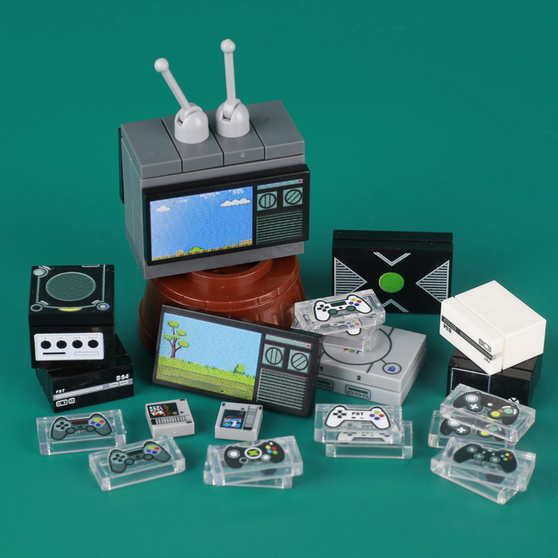 DIY City Classic TV Building B - مراجعة Gaming Console Lego وسعره