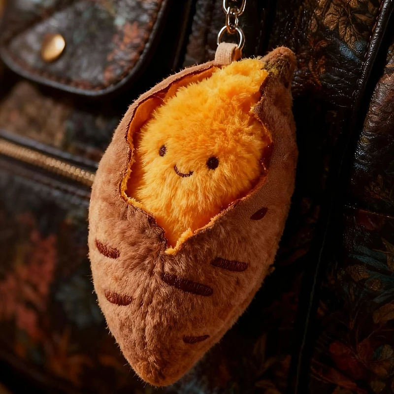 Cute Creative Roasted Sweet Po - مراجعة Gaming Console Keychain وسعره