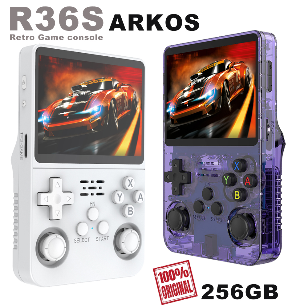 BOYHOM 256G Open Source R36S R - مراجعة Gaming Console Handheld Best وسعره