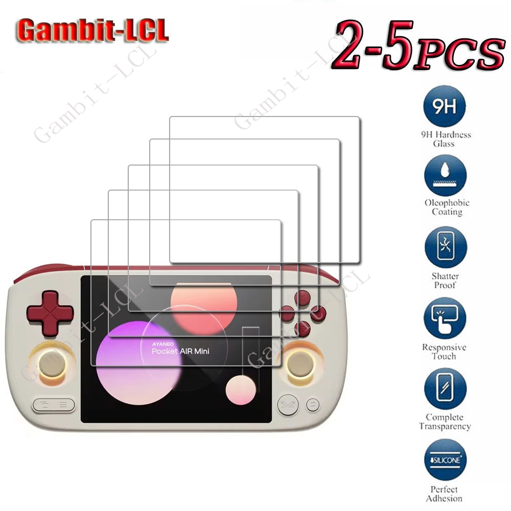 2-5PCS 9H HD Tempered Glass Fo - مراجعة Gaming Console Mini وسعره