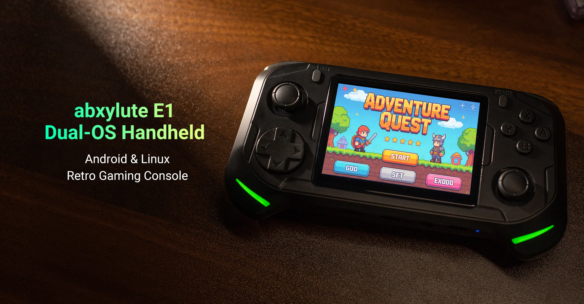 E1 Retro Gaming Handheld–Andro - مراجعة Gaming Console Os وسعره