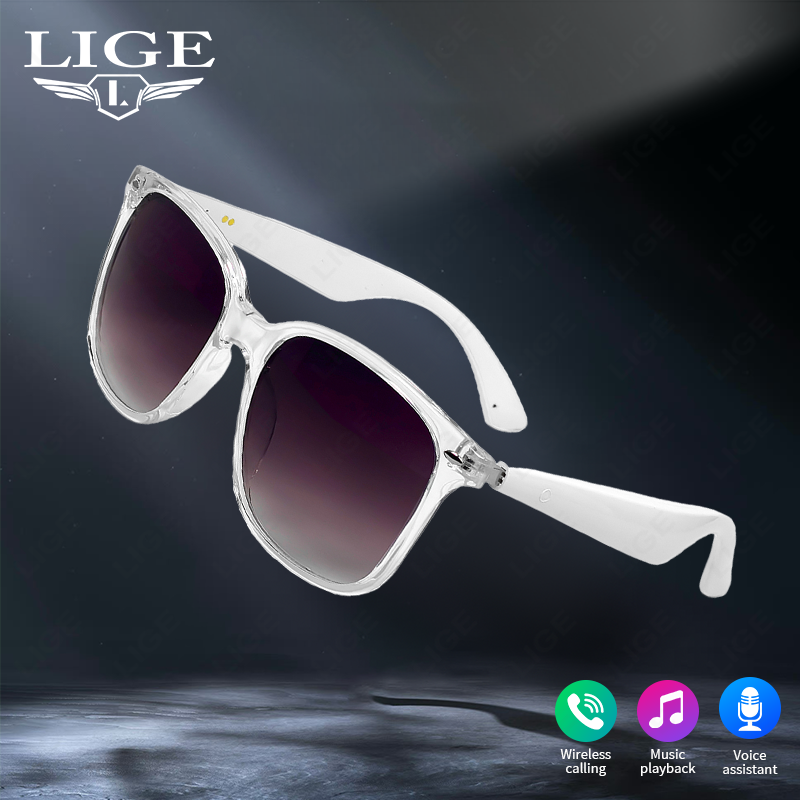 LIGE AI Smart Glasses Women Me - مراجعة Gaming Glasses Uv وسعره