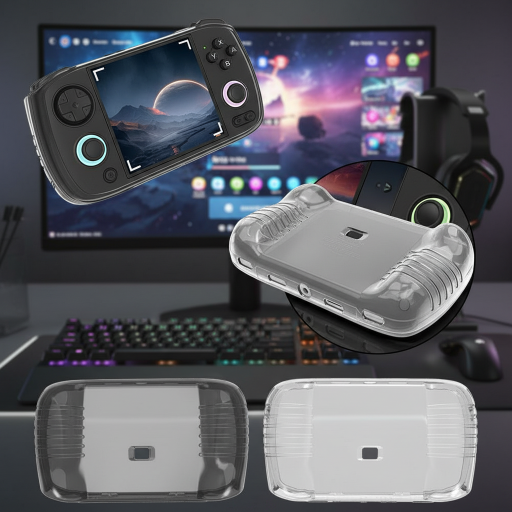 For Anbernic RG Cube XX Portab - مراجعة Gaming Console Cube وسعره