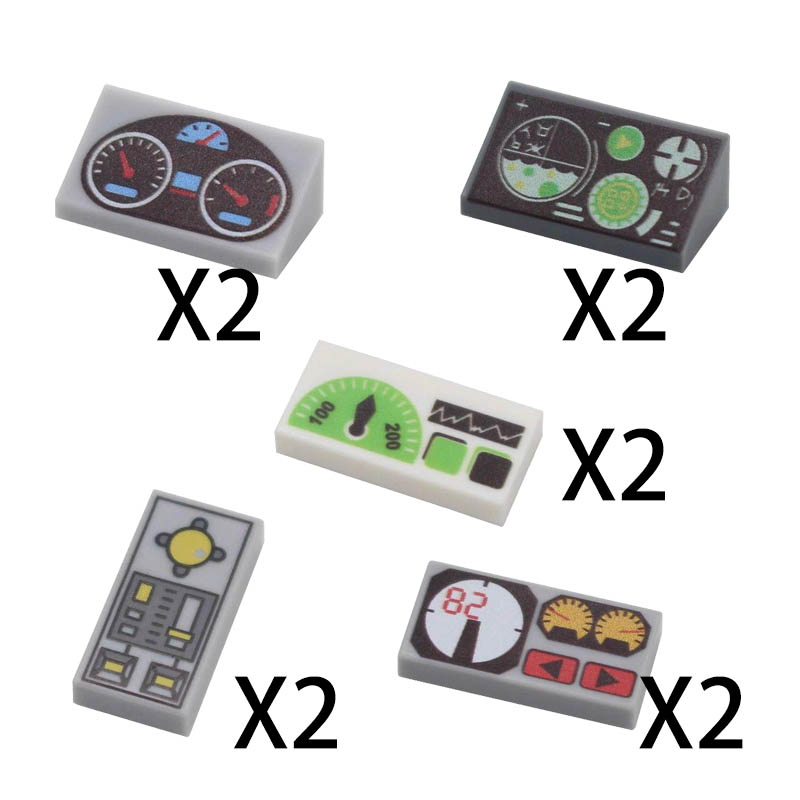 City Printed Accessories Build - مراجعة Gaming Console Lego وسعره