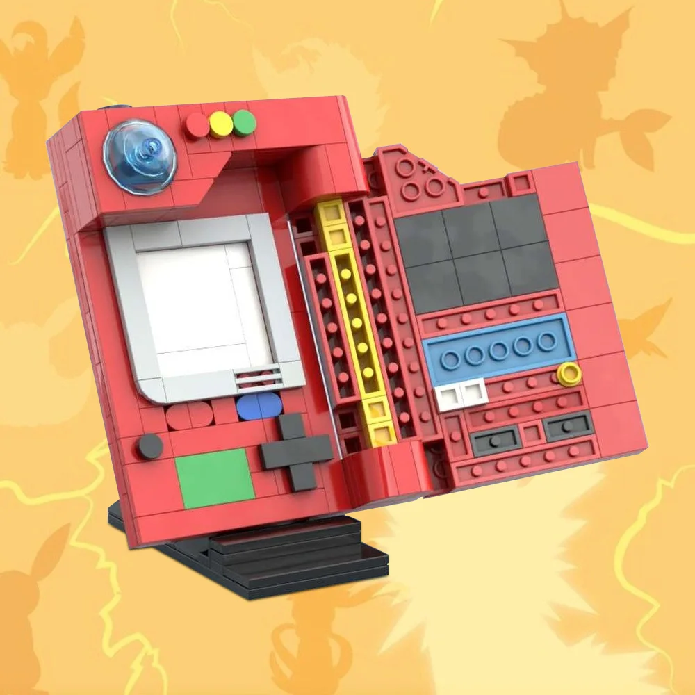MOC Pokedexed Kanto Bricks Mod - مراجعة Gaming Console Lego وسعره