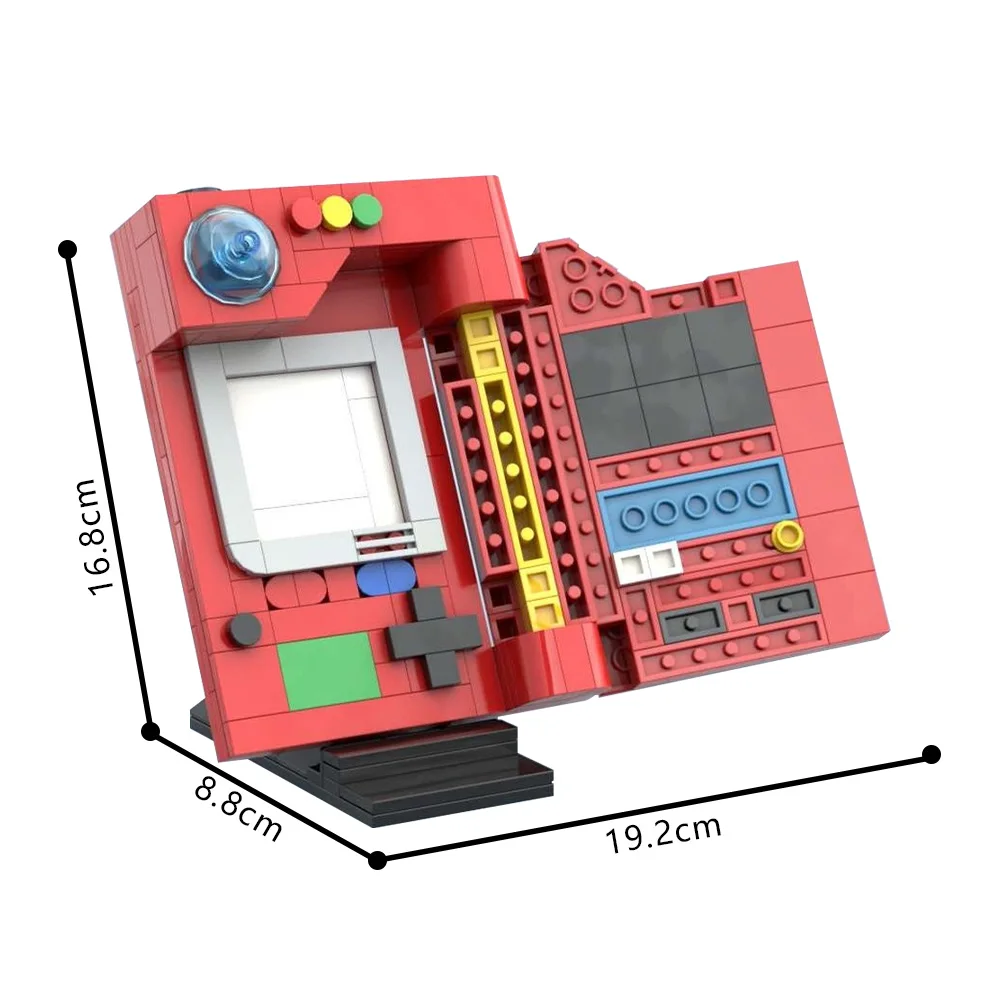 MOC Pokedexed Kanto Bricks Mod - مراجعة Gaming Console Lego وسعره