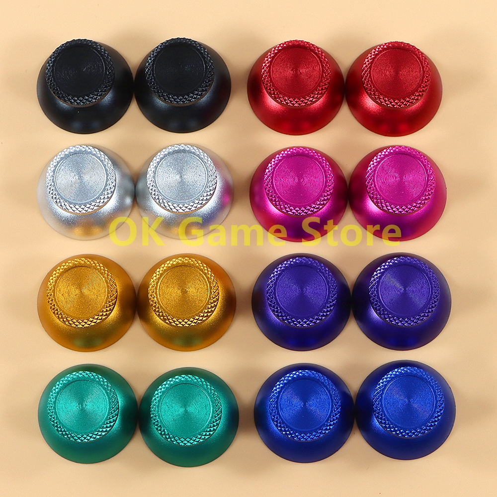 1Pair For PS5 Metal Analog Joy - مراجعة Thumb Grip Joystick وسعره