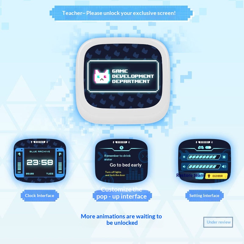 Blue Archive Cube Face Lcd Tou - مراجعة Gaming Console Cube وسعره