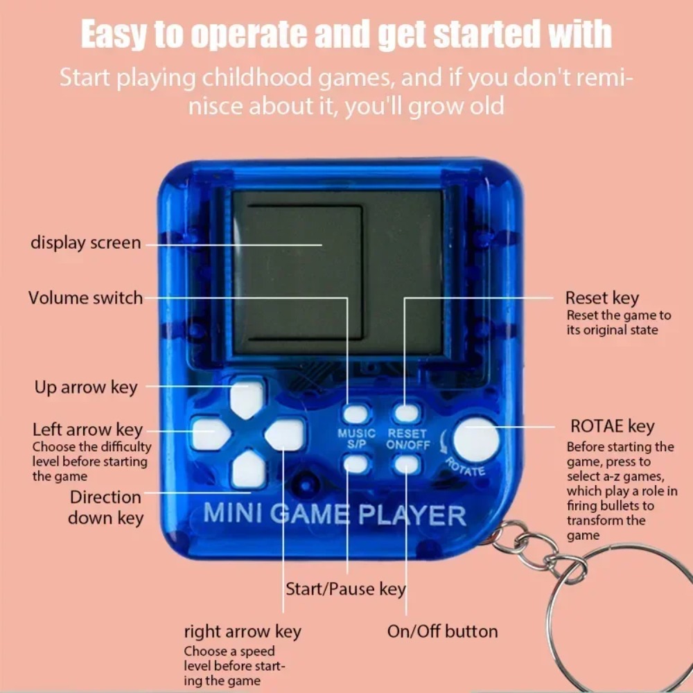 Portable Mini Pocket Classic G - مراجعة Gaming Console Kids وسعره
