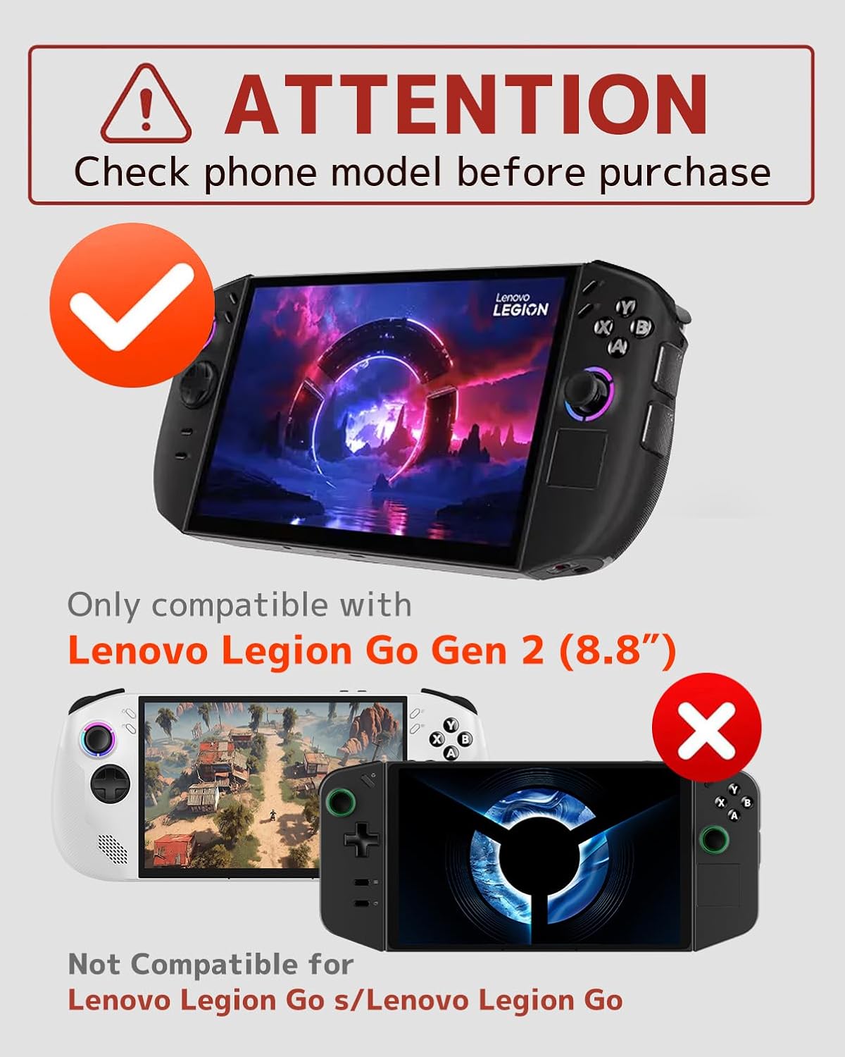 Soft TPU Protective Case for L - مراجعة Gaming Console Legion وسعره