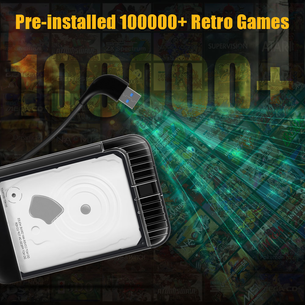 JMachen Hyper Base RB 2TB Gami - مراجعة Gaming Console Os وسعره