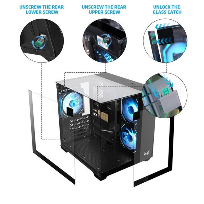 Yeah Magic Cube MATX High-Styl - مراجعة Gaming Console Cube وسعره
