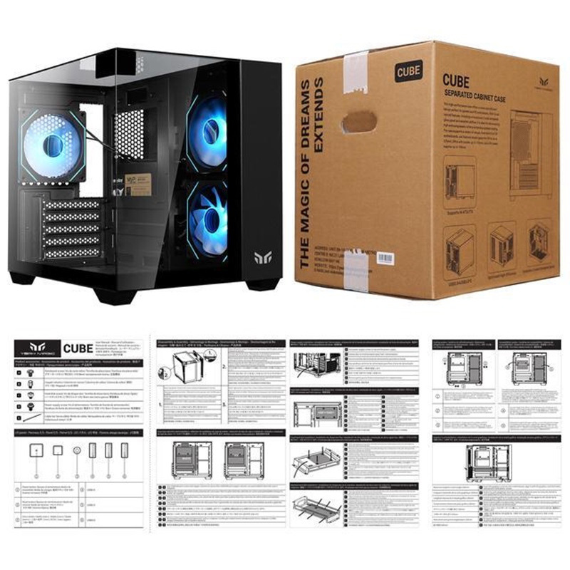 Yeah Magic Cube MATX High-Styl - مراجعة Gaming Console Cube وسعره