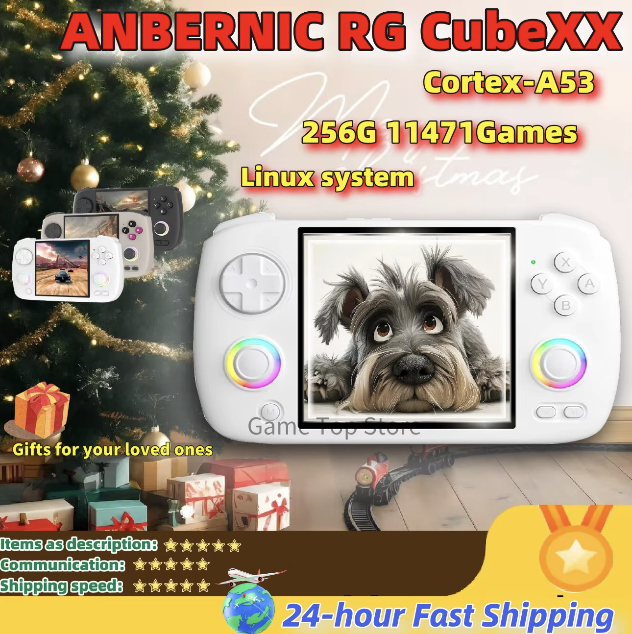ANBERNIC RG CubeXX Video Gamin - مراجعة Gaming Console Cube وسعره