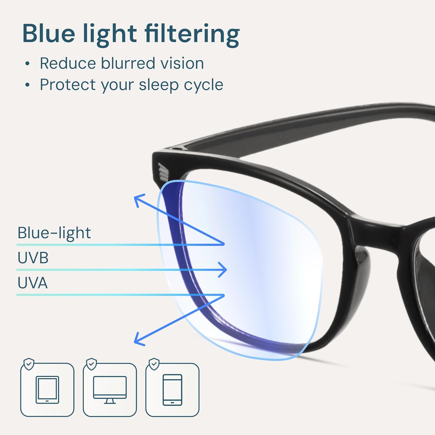 Black Blue Light Glasses for C - مراجعة Gaming Glasses Uv وسعره