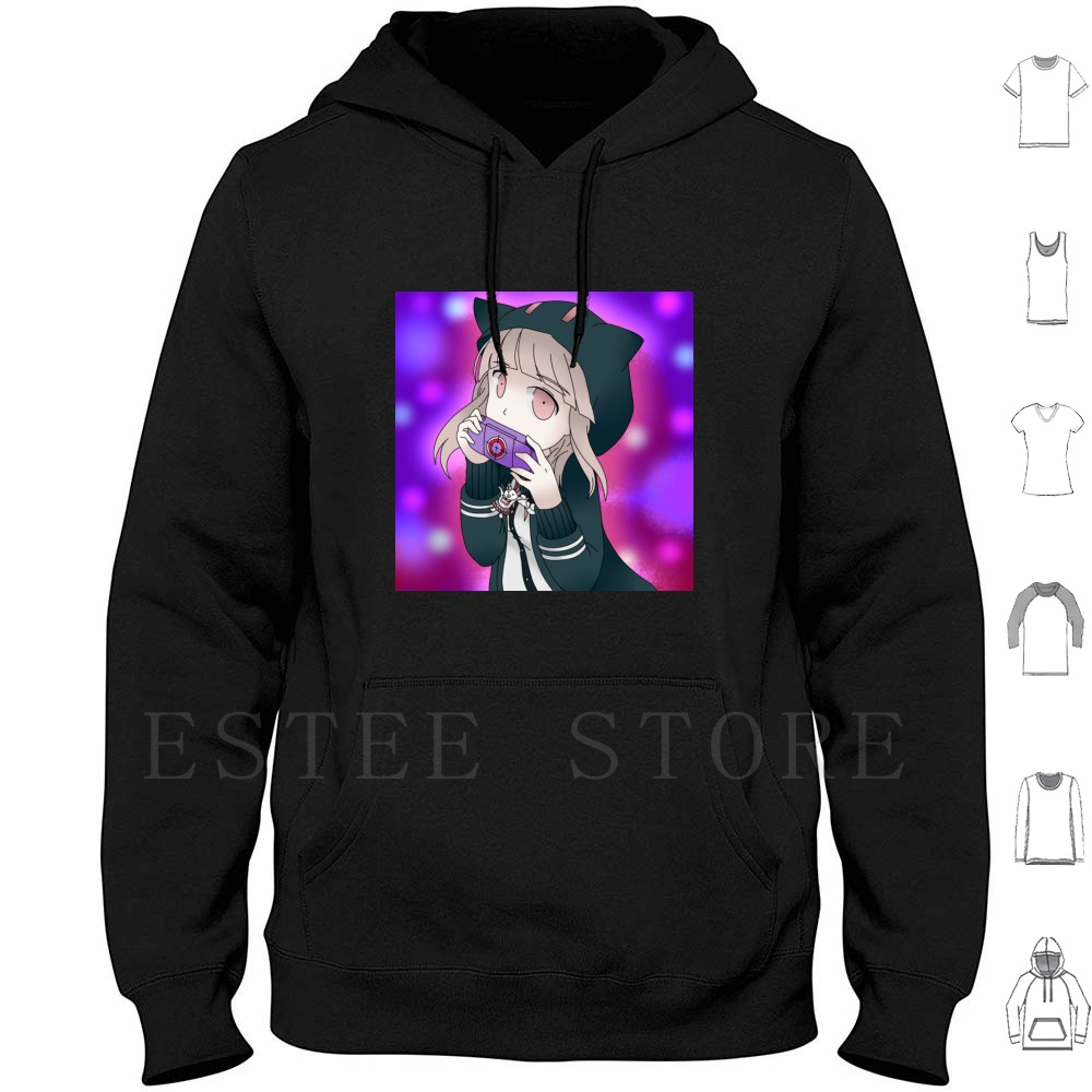 Chiaki Nanami Hoodies Long Sle - مراجعة Gaming Console Keychain وسعره