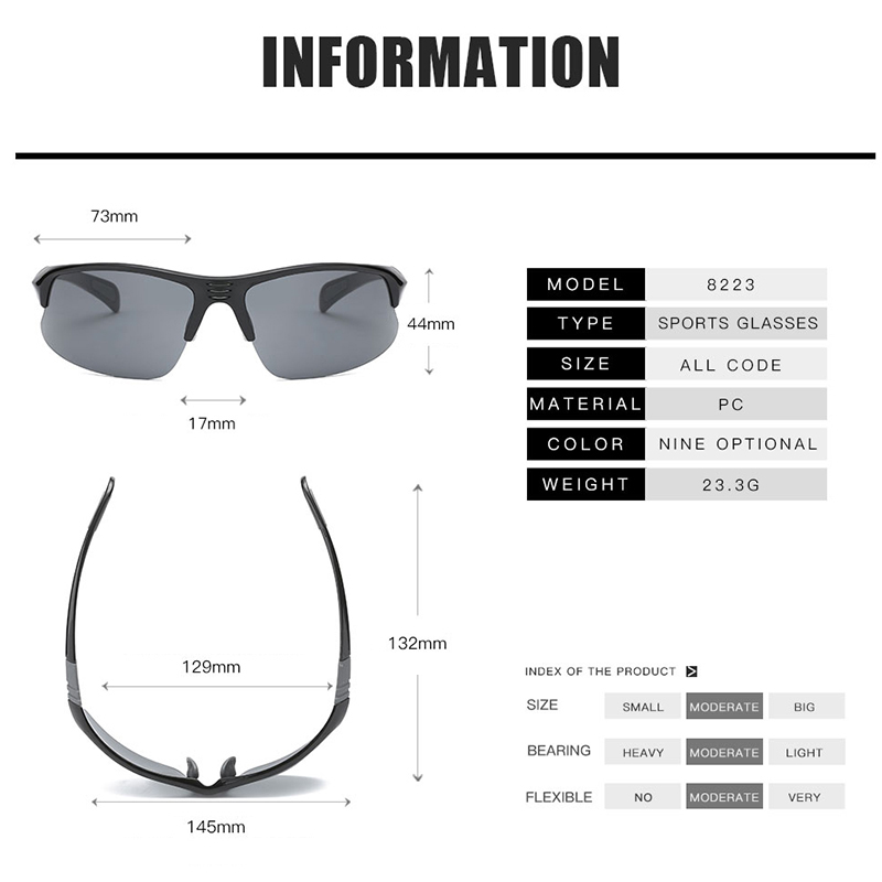 HD Anti-impact Shooting Tactic - مراجعة Gaming Glasses Uv وسعره