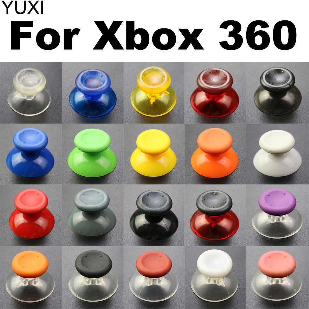 2Pcs For Xbox 360 3D Analog Jo - مراجعة Thumb Grip Joystick وسعره