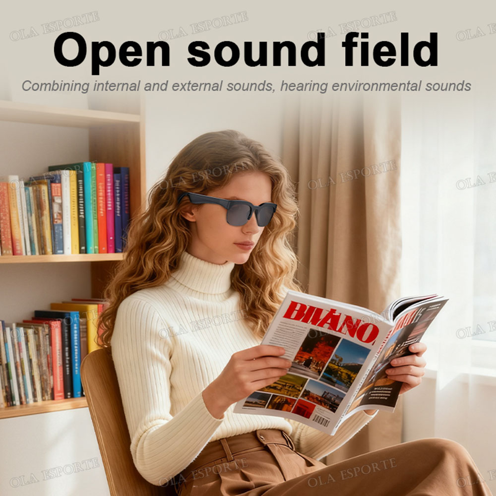 New Smart Bluetooth V5.3 Sungl - مراجعة Gaming Glasses Uv وسعره