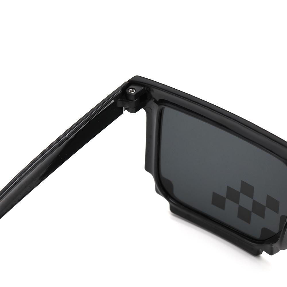 Funny Pixelated Mosaic Glasses - مراجعة Gaming Glasses Uv وسعره