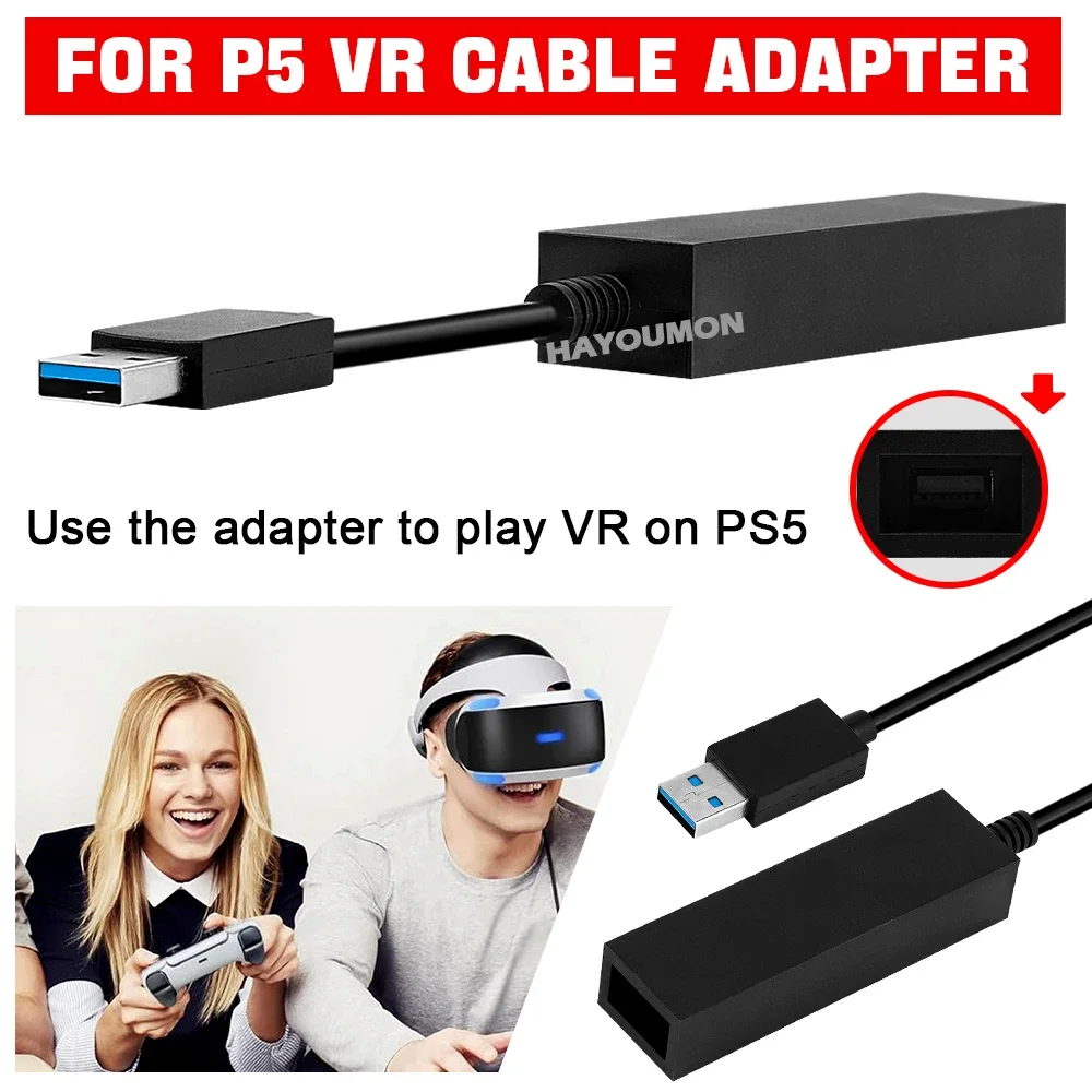 For PS5 VR Cable Adapter For P - مراجعة Gaming Console Mini وسعره
