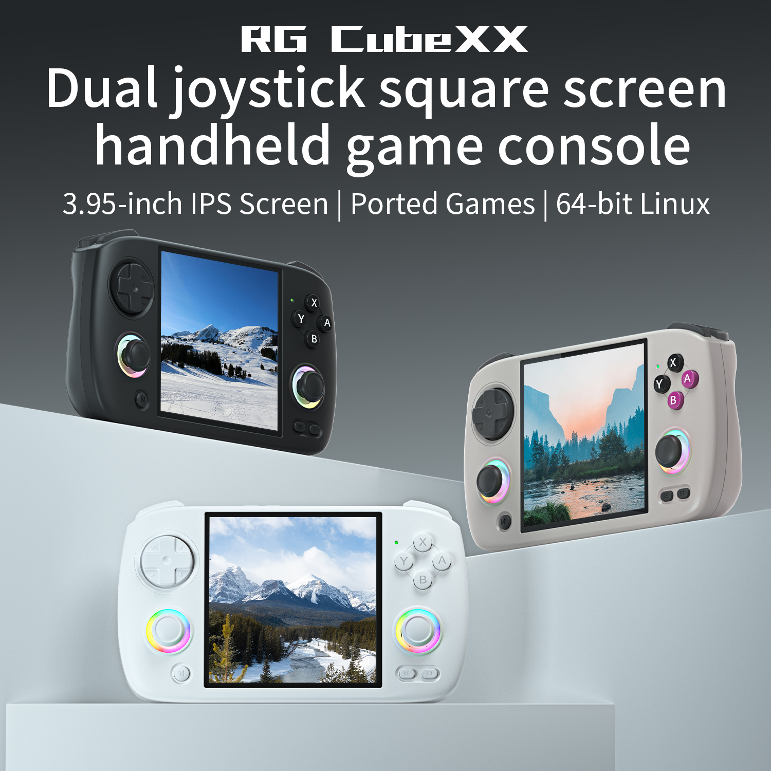 Anbernic RG Cube XX Game Conso - مراجعة Gaming Console Cube وسعره