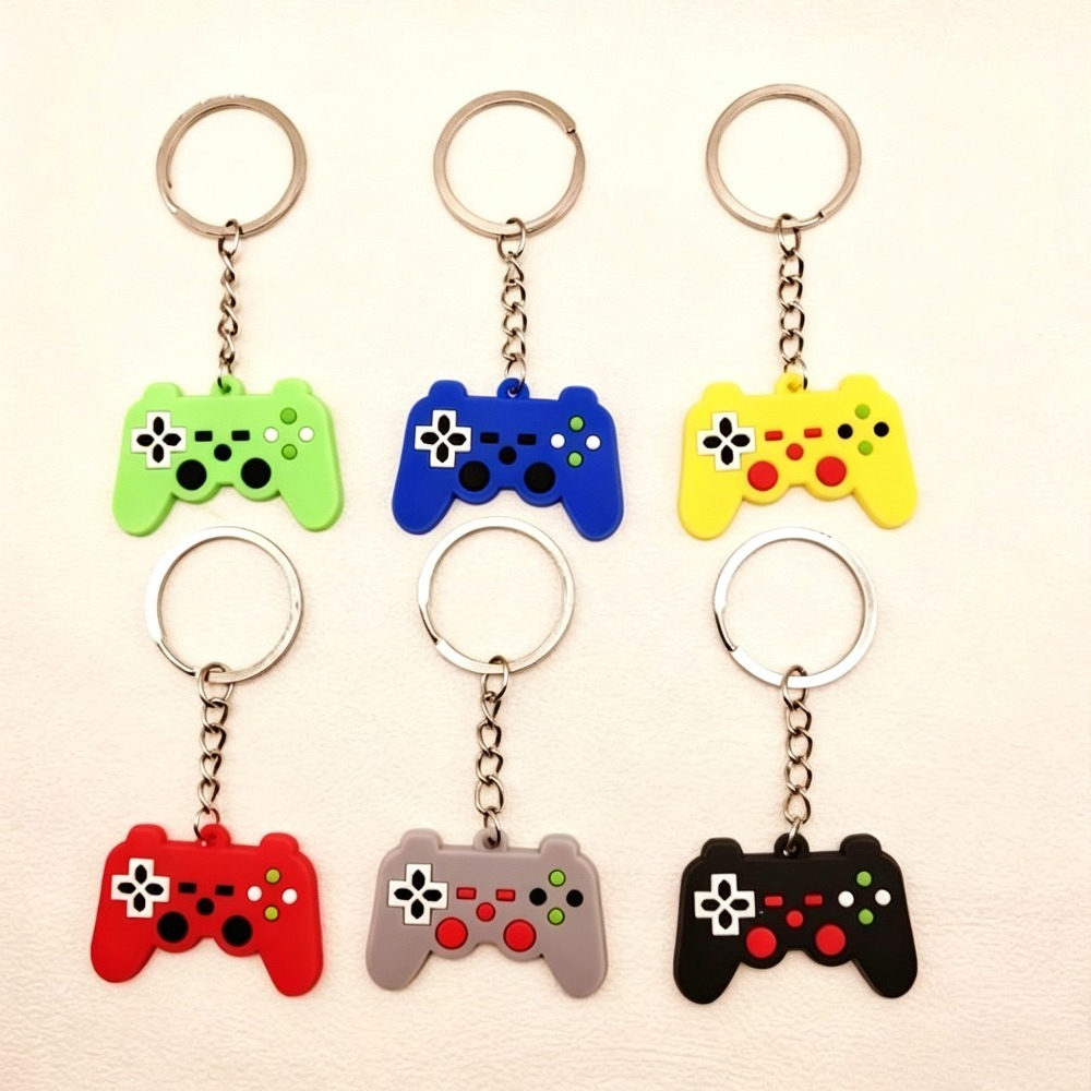 10PCS Creative Cute PVC GamePa - مراجعة Gaming Console Keychain وسعره
