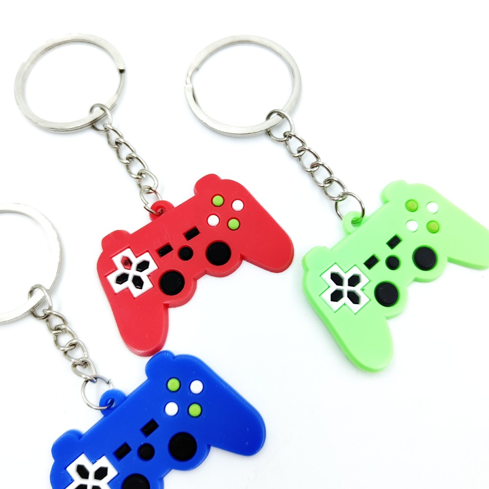 10PCS Creative Cute PVC GamePa - مراجعة Gaming Console Keychain وسعره
