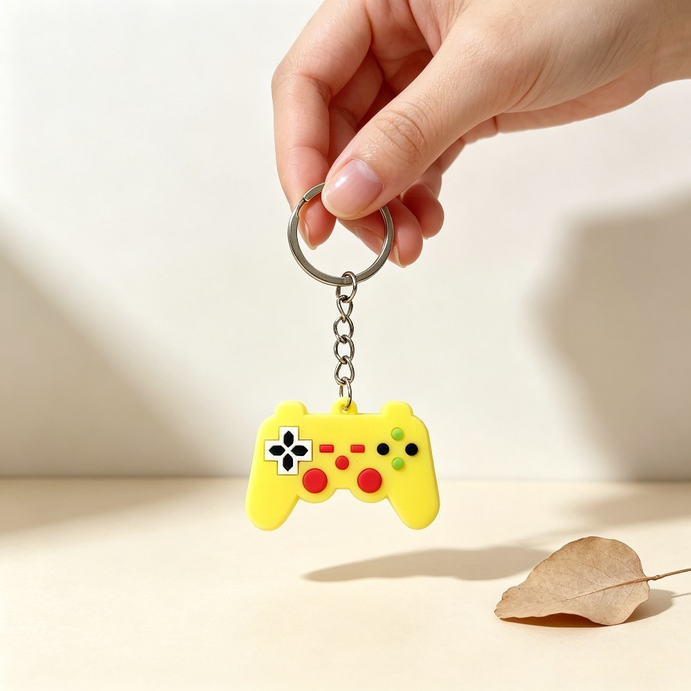 10PCS Creative Cute PVC GamePa - مراجعة Gaming Console Keychain وسعره
