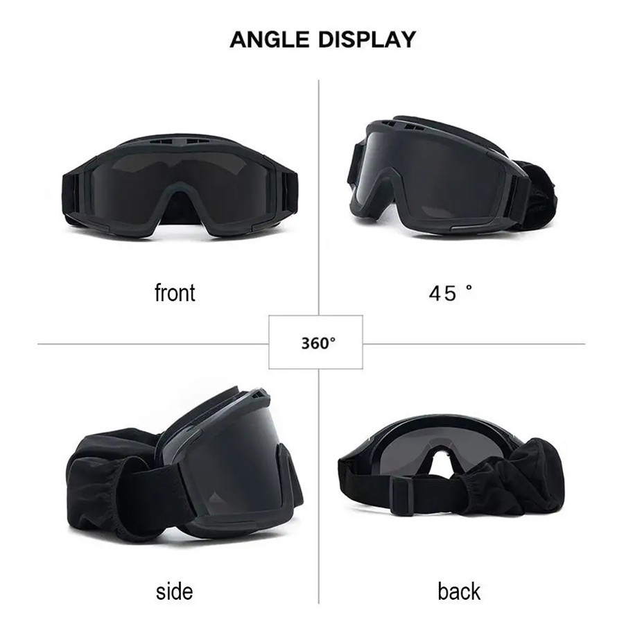 Explosion Proof Shooting Tacti - مراجعة Gaming Glasses Uv وسعره