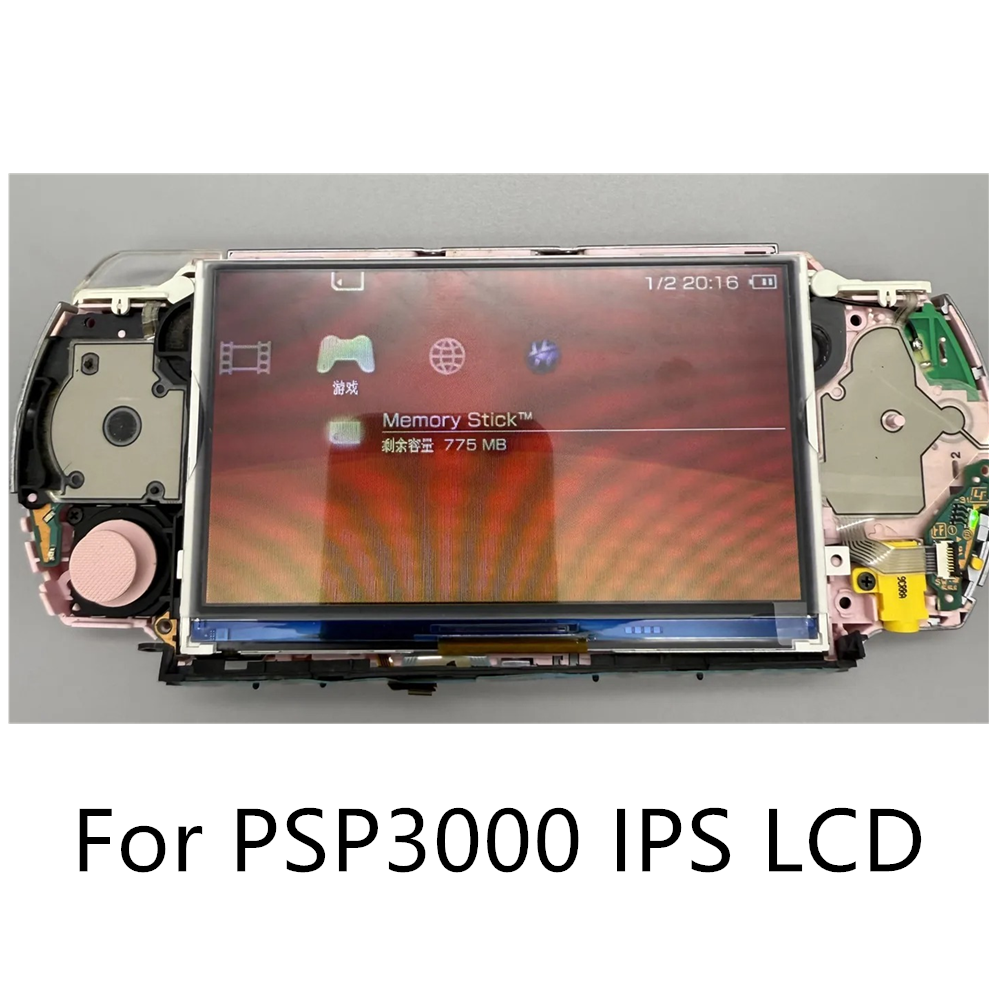 New PSP3000 IPS LCD for Sony P - مراجعة Gaming Console New وسعره
