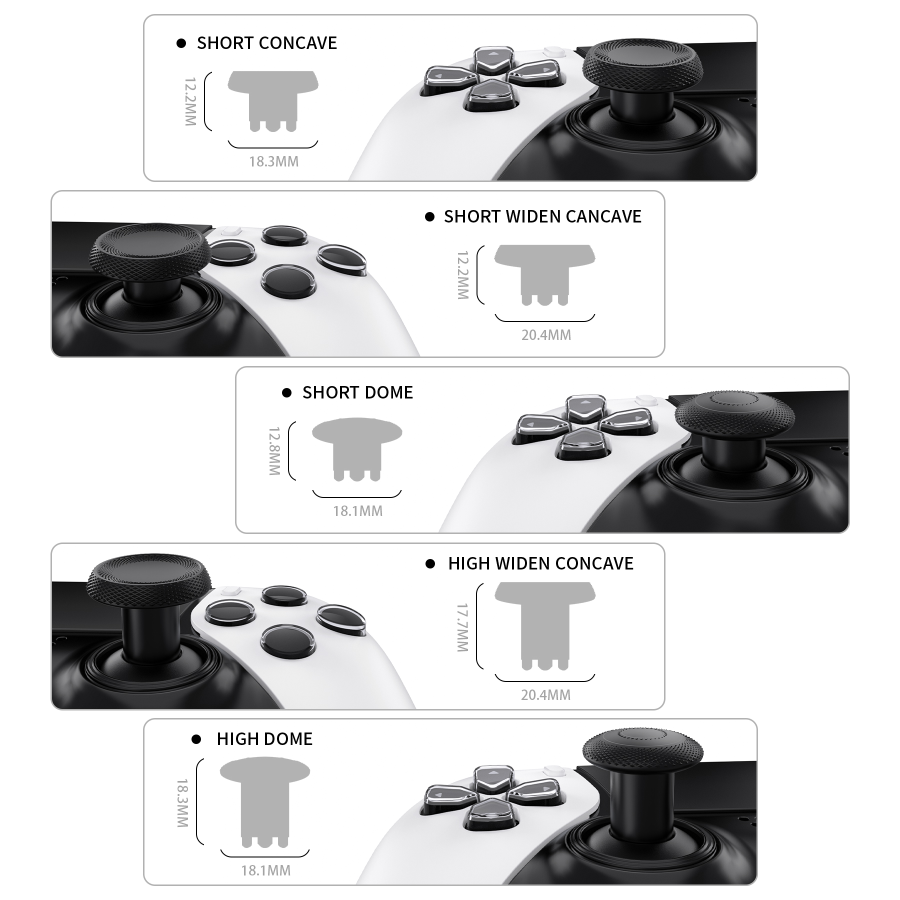 eXtremeRate ThumbsGear Interch - مراجعة Thumb Grip Joystick وسعره