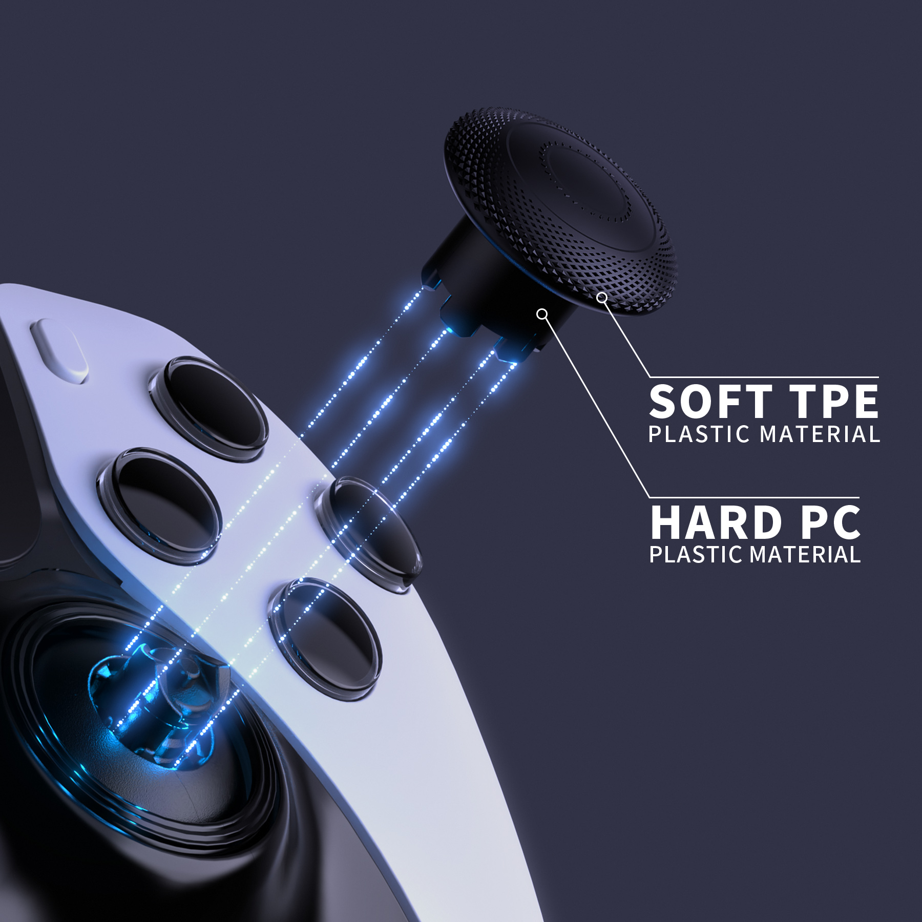 eXtremeRate ThumbsGear Interch - مراجعة Thumb Grip Joystick وسعره