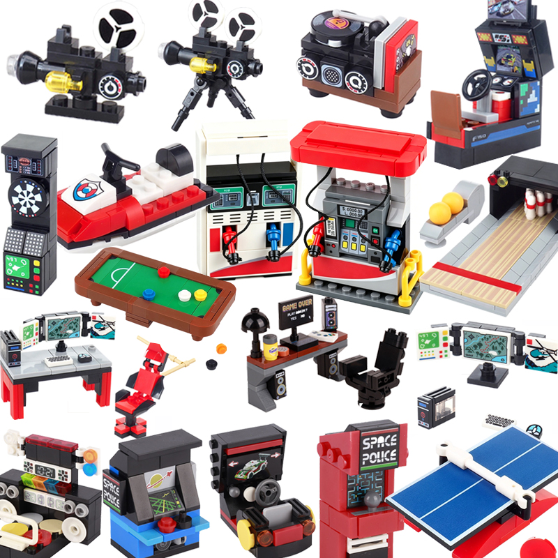 MOC City Street View Building  - مراجعة Gaming Console Lego وسعره