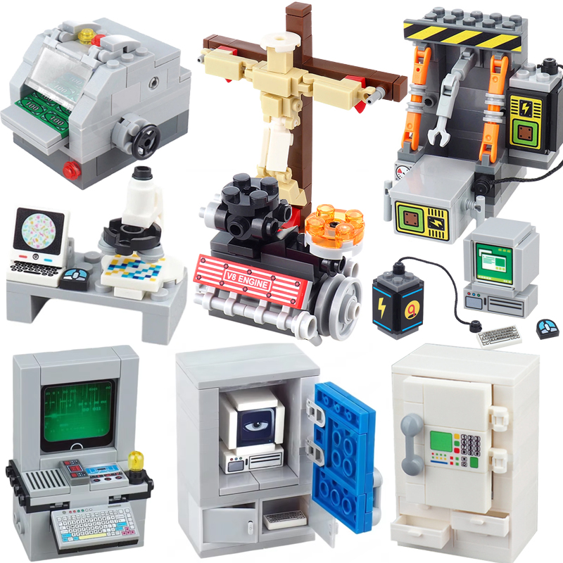 MOC City Street View Building  - مراجعة Gaming Console Lego وسعره