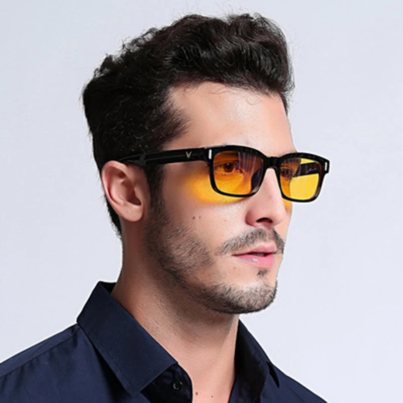 Blue Ray Computer Glasses Men  - مراجعة Gaming Glasses Uv وسعره