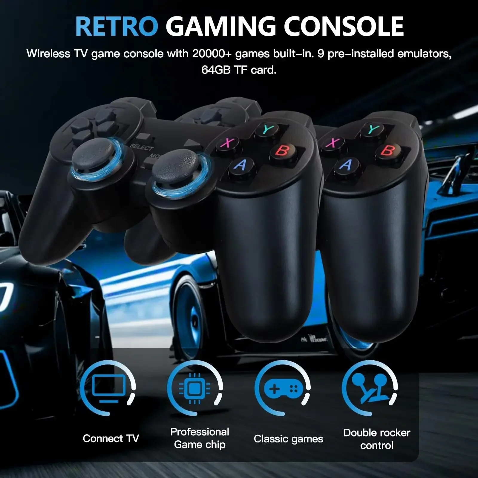 M8 Video Game Consoles 4K HD O - مراجعة Gaming Console Kids وسعره