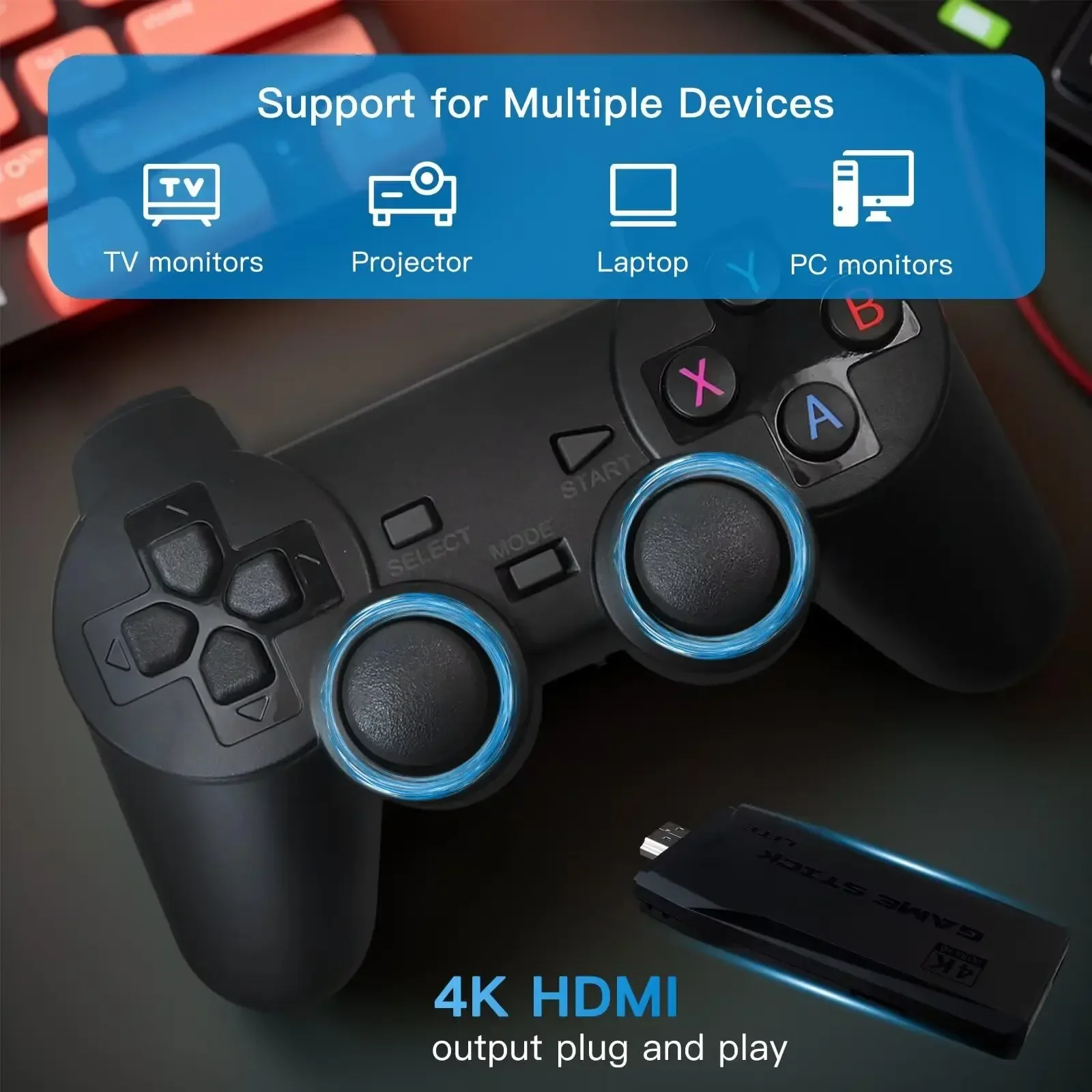 M8 Video Game Consoles 4K HD O - مراجعة Gaming Console Kids وسعره