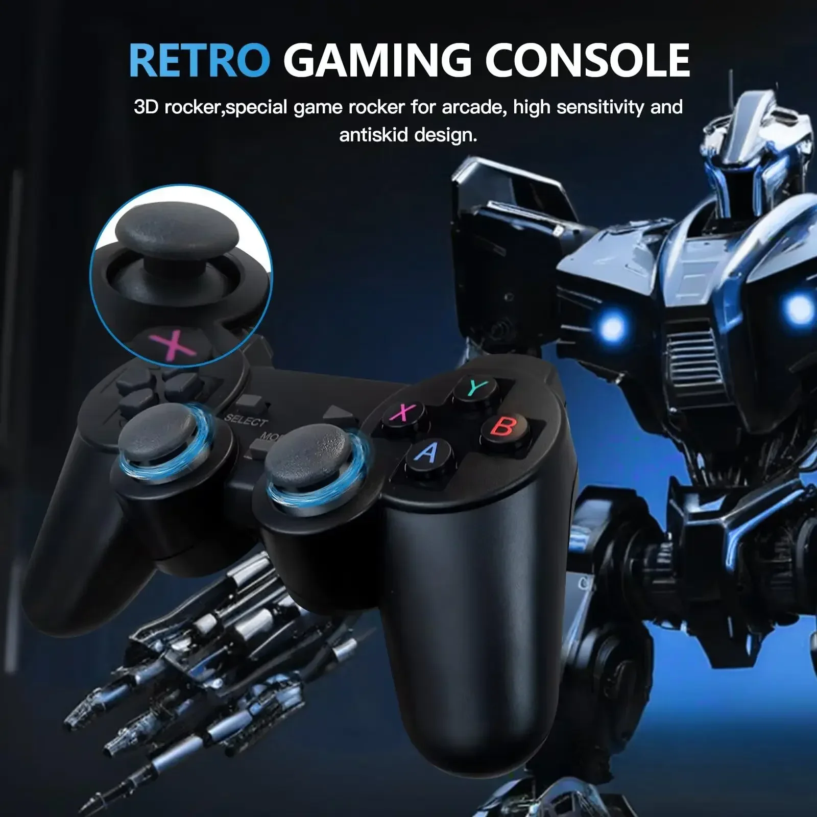 M8 Video Game Consoles 4K HD O - مراجعة Gaming Console Kids وسعره