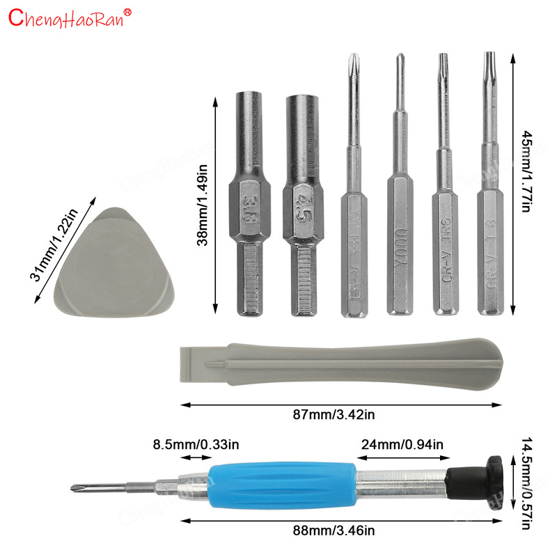 1Set Screwdriver Set 9+n1 Repa - مراجعة Gaming Console New وسعره