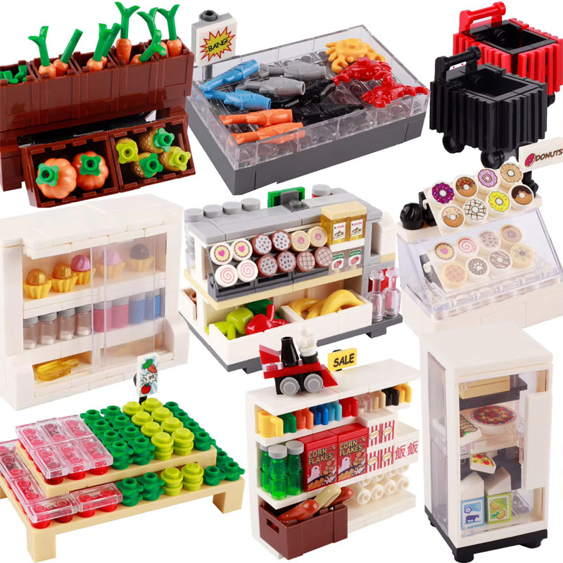 MOC City Street Scene Building - مراجعة Gaming Console Lego وسعره
